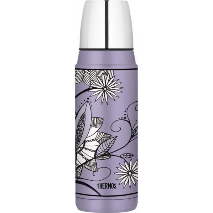 Термос THERMOS HERITAGE PURPLE FLOWER H2000A6PF 0,48L 107039